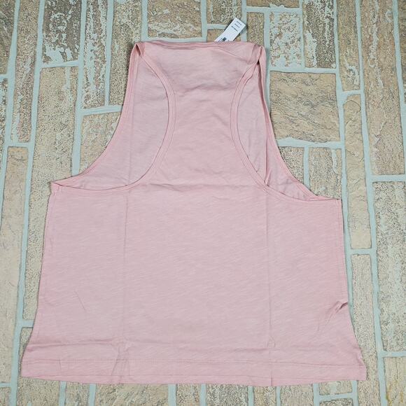 Victorias’s Secret PINK Cotton Racerback Tank Top, Want to be Pink, Large - NWT - Picture 3 of 6